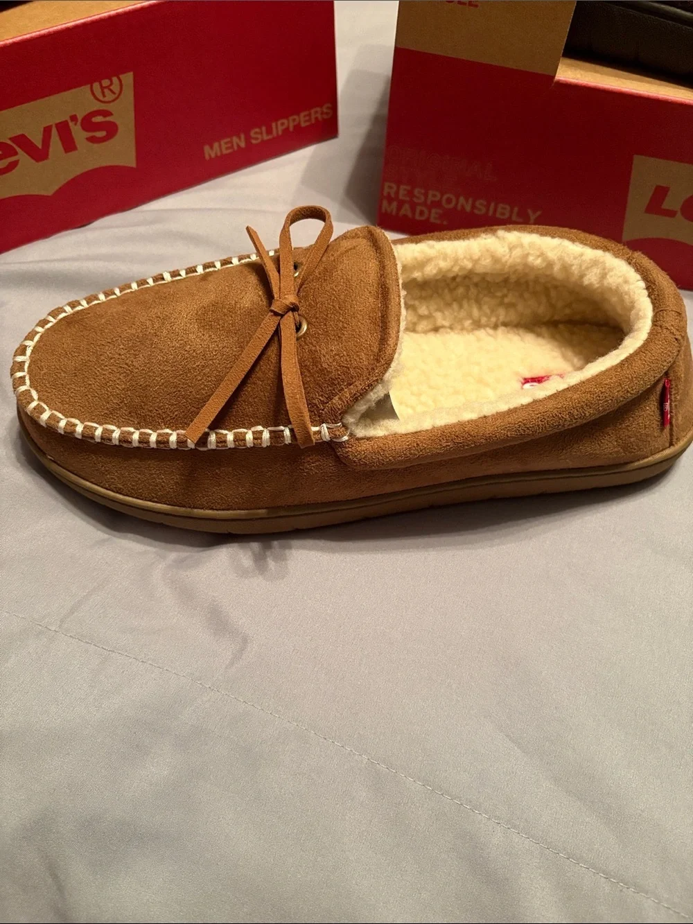 Levi’s Memory Foam Unisex Slippers Medium 8-9